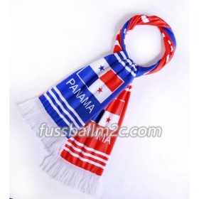 Panama WM 2018 Schal Rot Blau